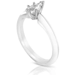 0.35-1.50 CT Marquise Cut Diamonds - Solitaire Ring
