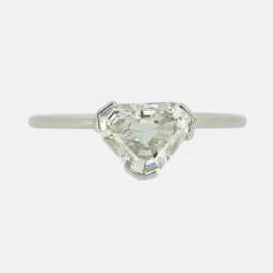 0.50 Carat Trilliant Diamond Solitaire Ring