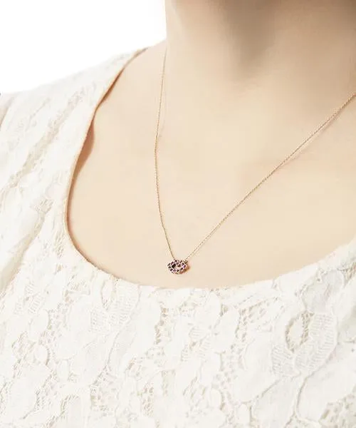 【10K Yellow Gold / Order Jewelry】Rouge Lip Necklace【Japan Jewelry】