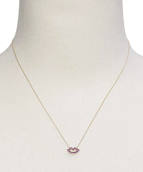 【10K Yellow Gold / Order Jewelry】Rouge Lip Necklace【Japan Jewelry】