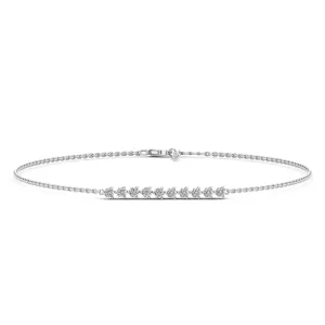 1.10 d.e.w cts Anadriel Moissanite Bracelet