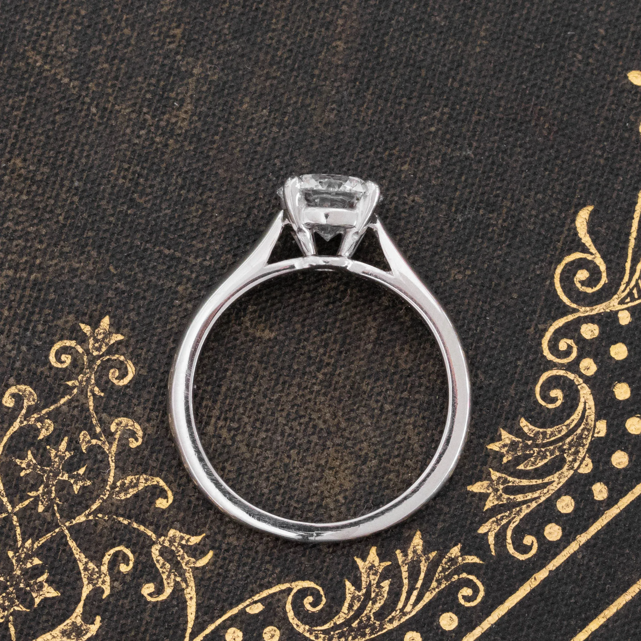 1.17ct Round Brilliant Cut Diamond Solitaire by Cartier