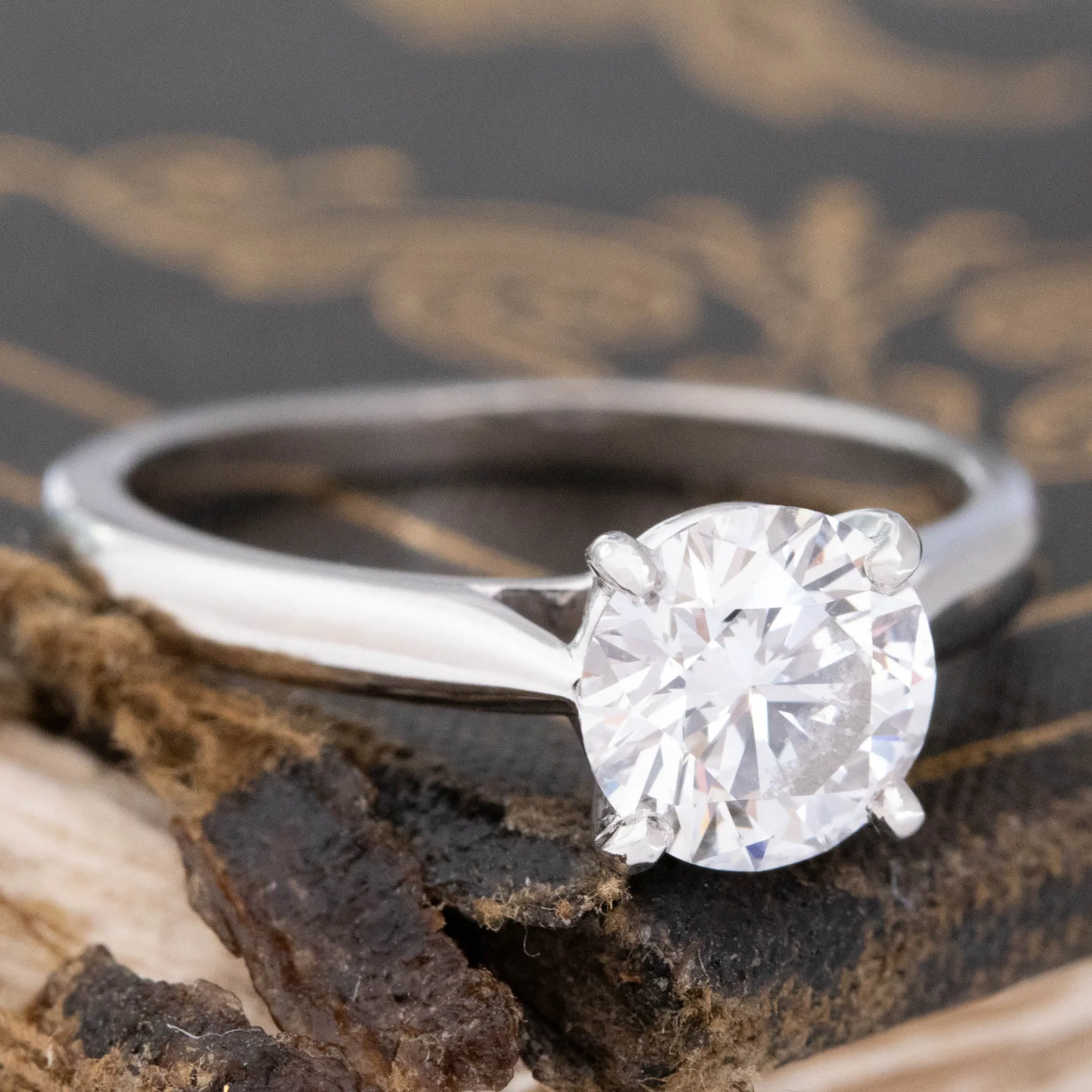 1.17ct Round Brilliant Cut Diamond Solitaire by Cartier
