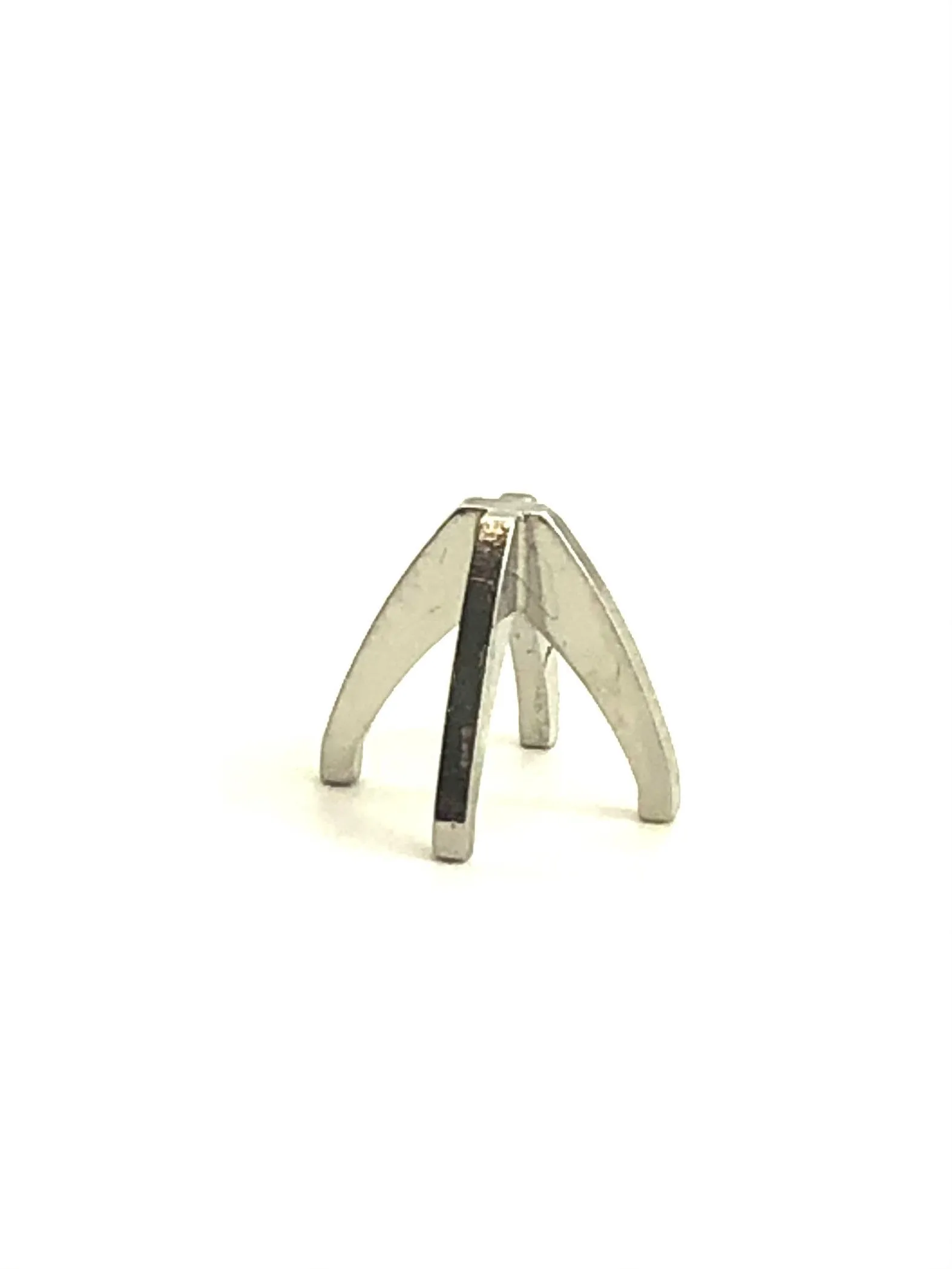 14K White Gold Setting W/o Peg 4 Prong 3.0CT Platinum Sku#S41-3.0
