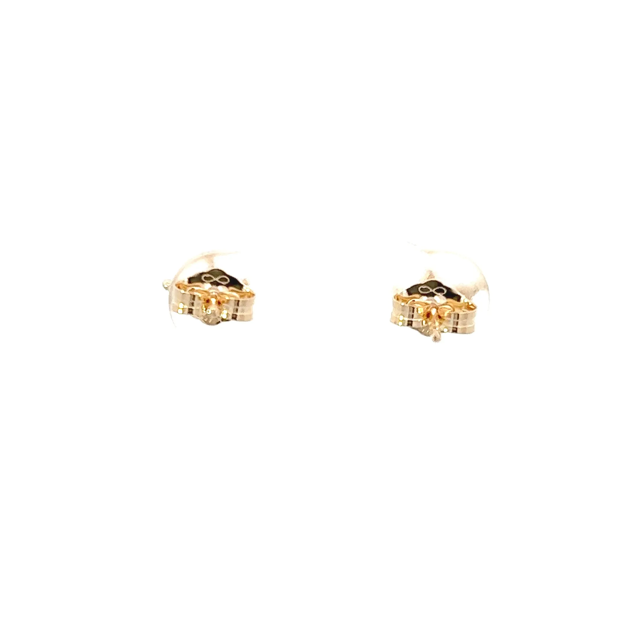 14k Yellow Gold Cluster Diamond Fashion Stud Earrings (.30ctw)