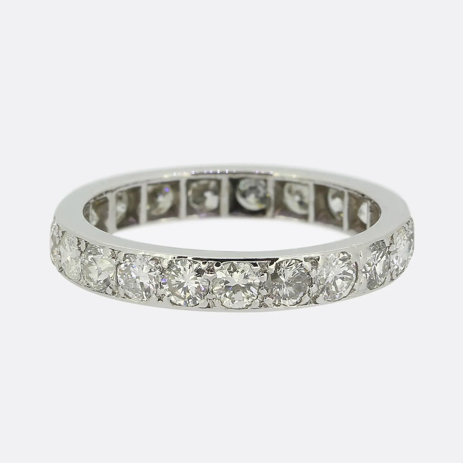 1.68 Carat Diamond Full-Eternity Ring Size N (54)