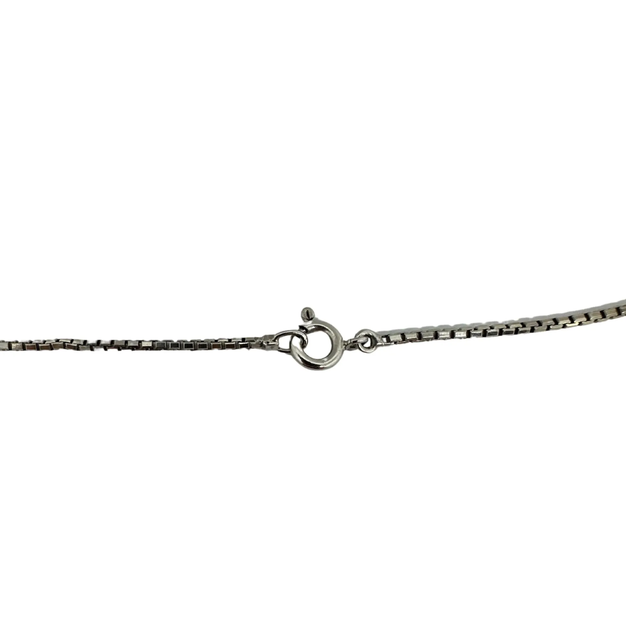 18K White Gold Diamond and Cabochon Ruby Necklace