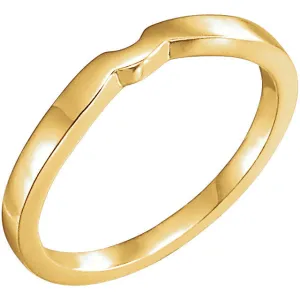 18k Yellow Gold #1 Band for Tulipset® Ring, Size 6