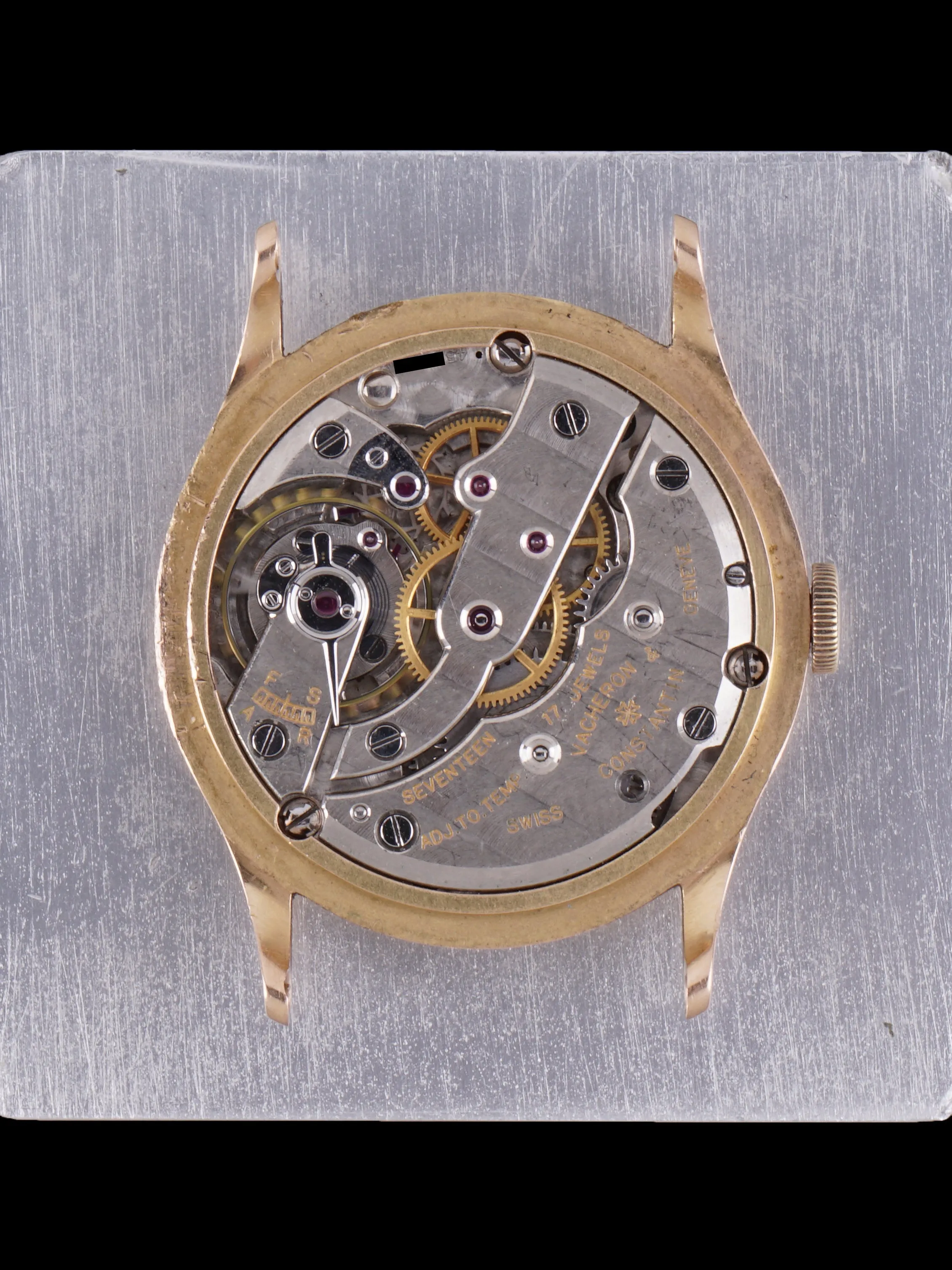 1940s Vacheron Constantin Calatrava Cal. 453 18K Rose Gold