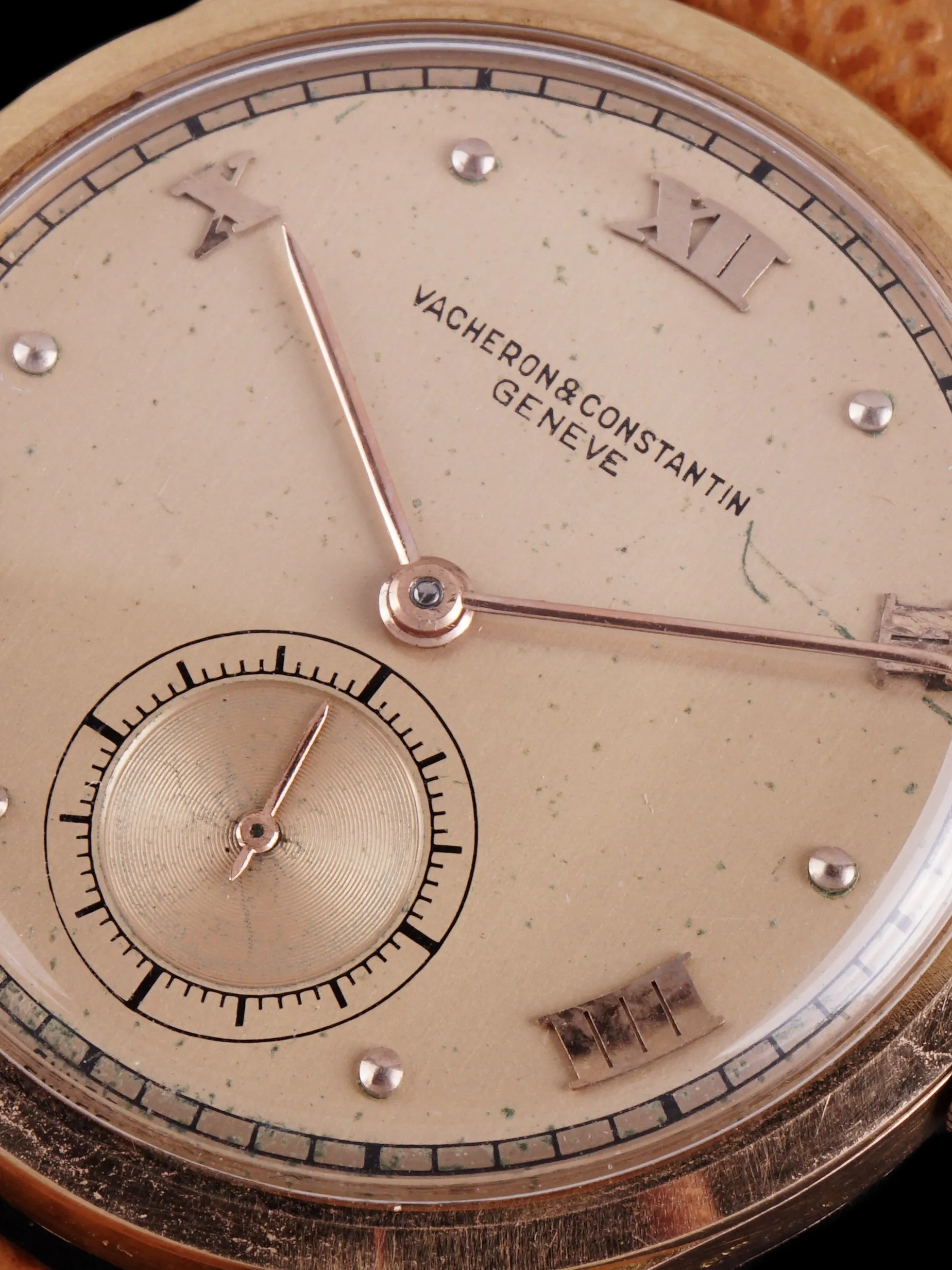 1940s Vacheron Constantin Calatrava Cal. 453 18K Rose Gold