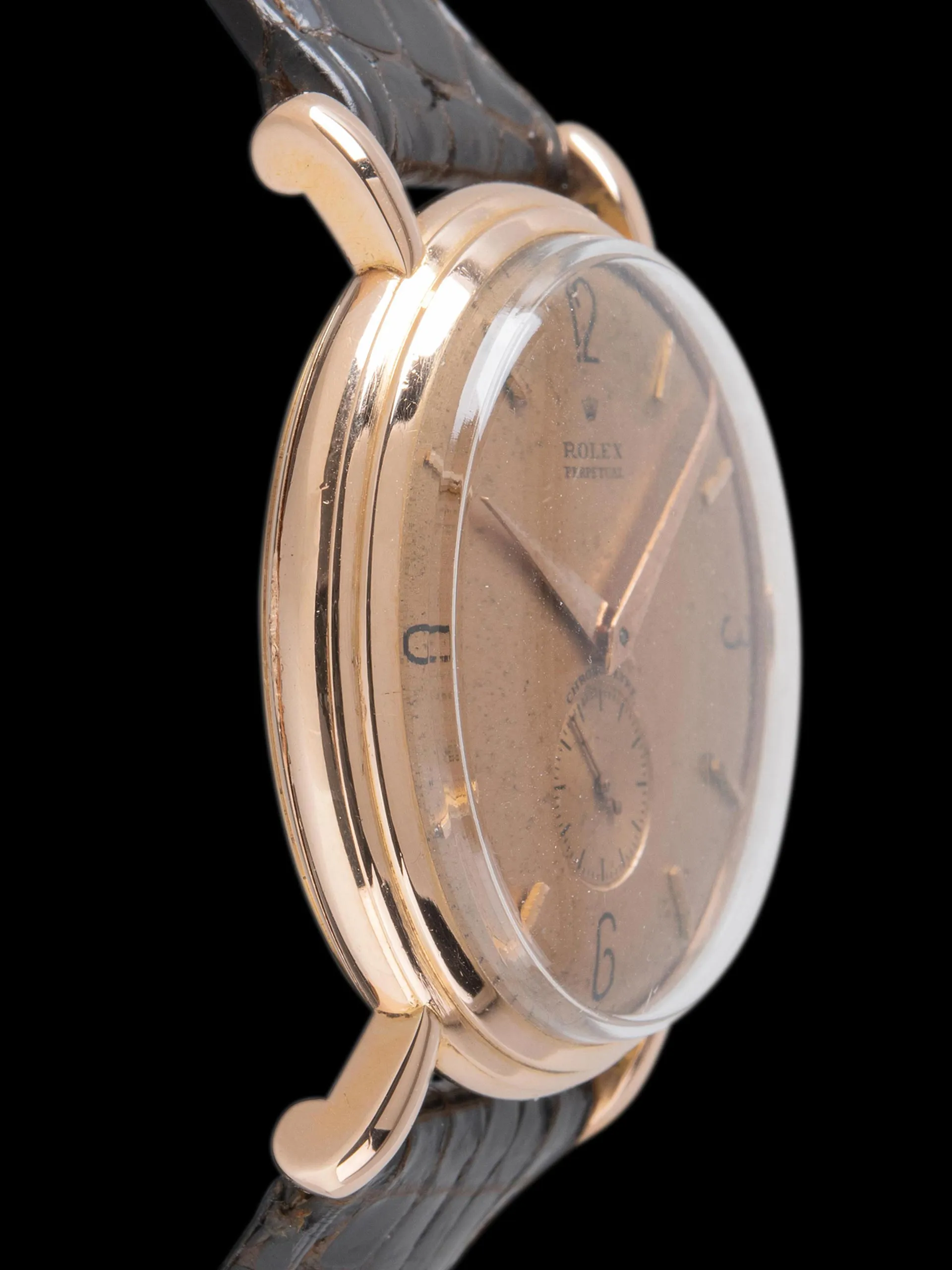1943 Rolex Perpetual Chronometer 18K RG (Ref. 4134) "Oversized"
