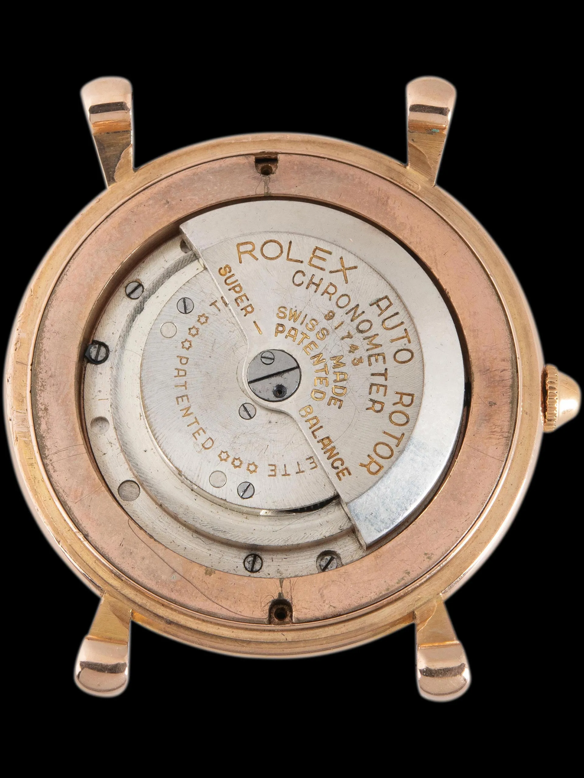 1943 Rolex Perpetual Chronometer 18K RG (Ref. 4134) "Oversized"