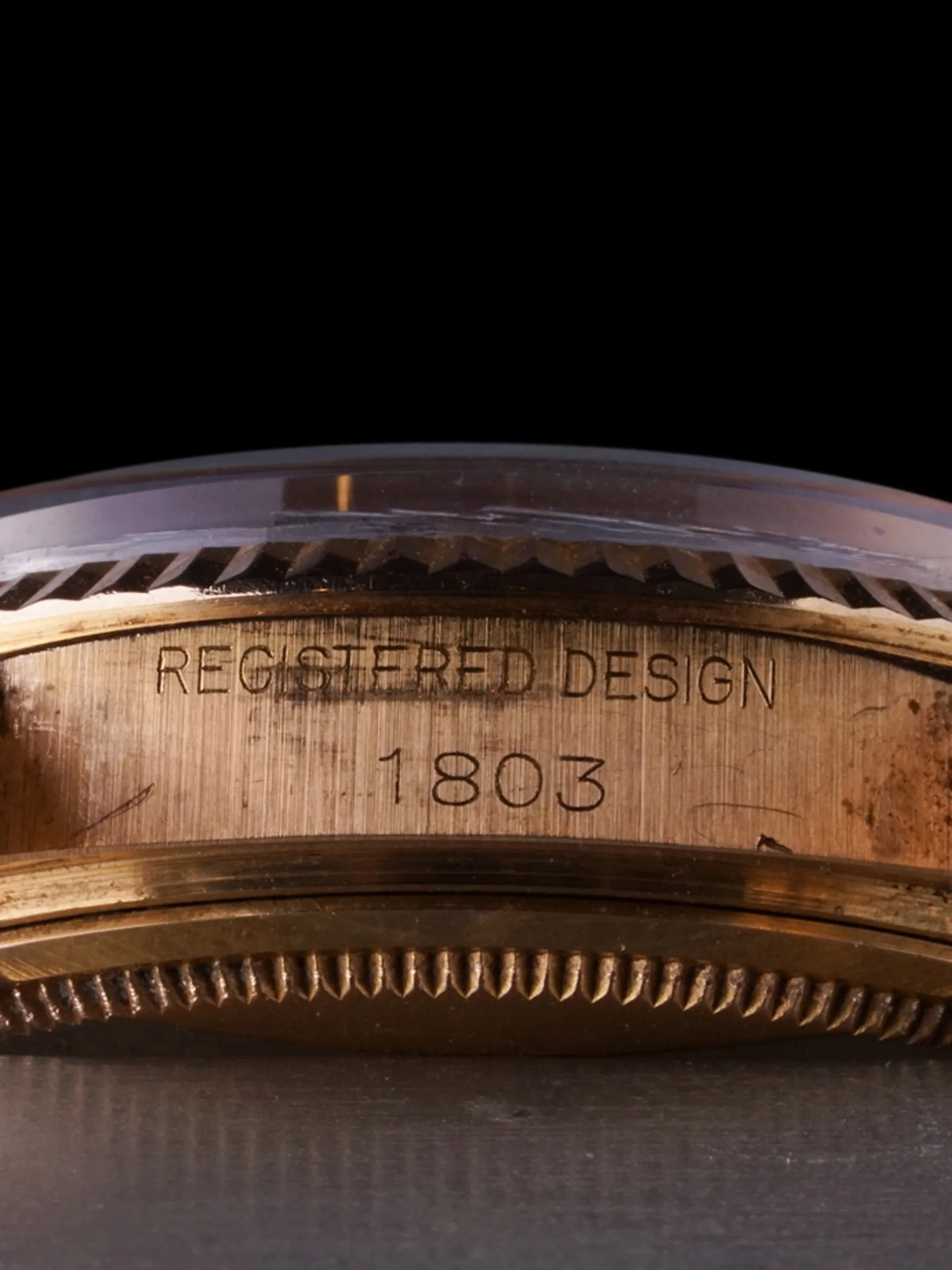 1968 Rolex Day-Date (Ref. 1803) 18K Rose Gold "Red Quarter Dial"
