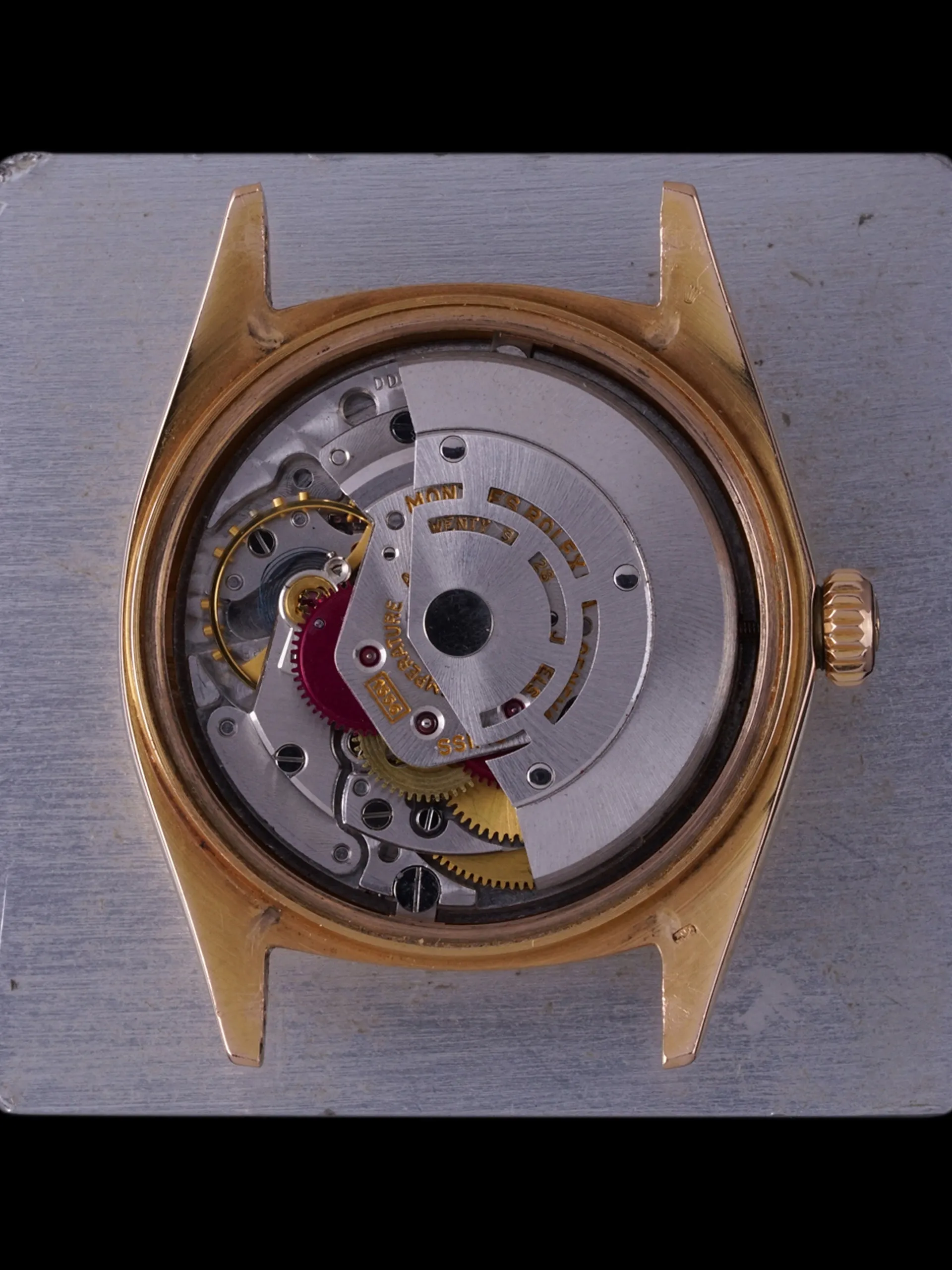 1968 Rolex Day-Date (Ref. 1803) 18K Rose Gold "Red Quarter Dial"