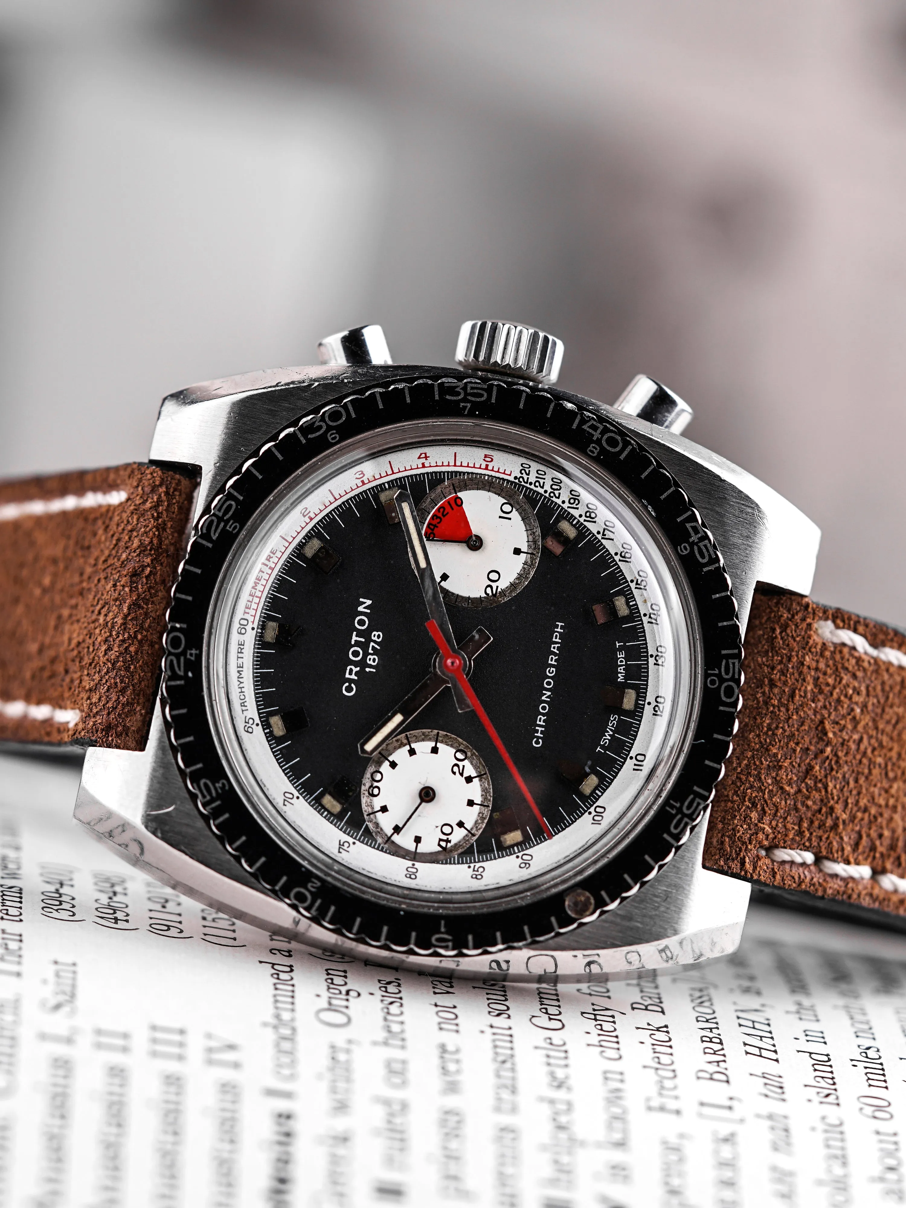 1970s Croton 106A Chronograph (Ref. 953011) "Paul Newman"