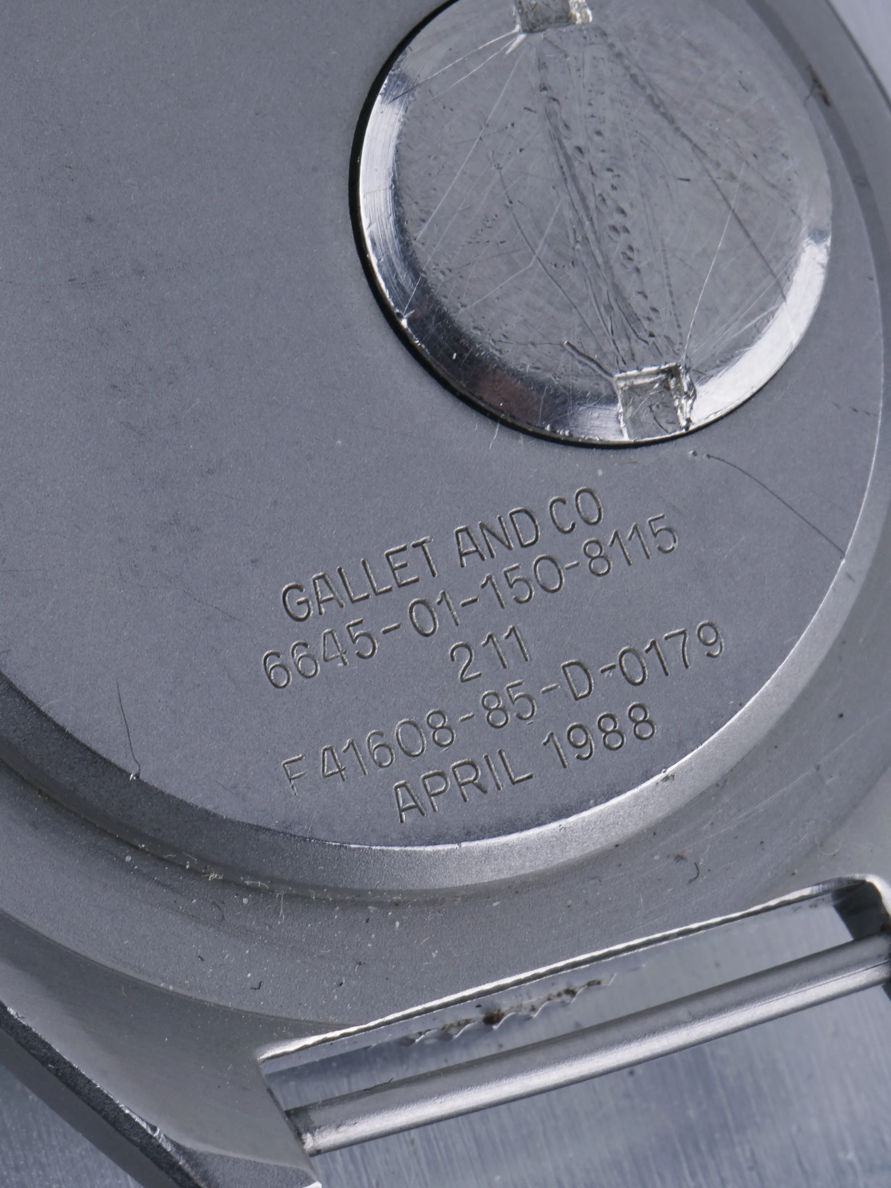 1988 Gallet Adanac Military Diver/Navigator