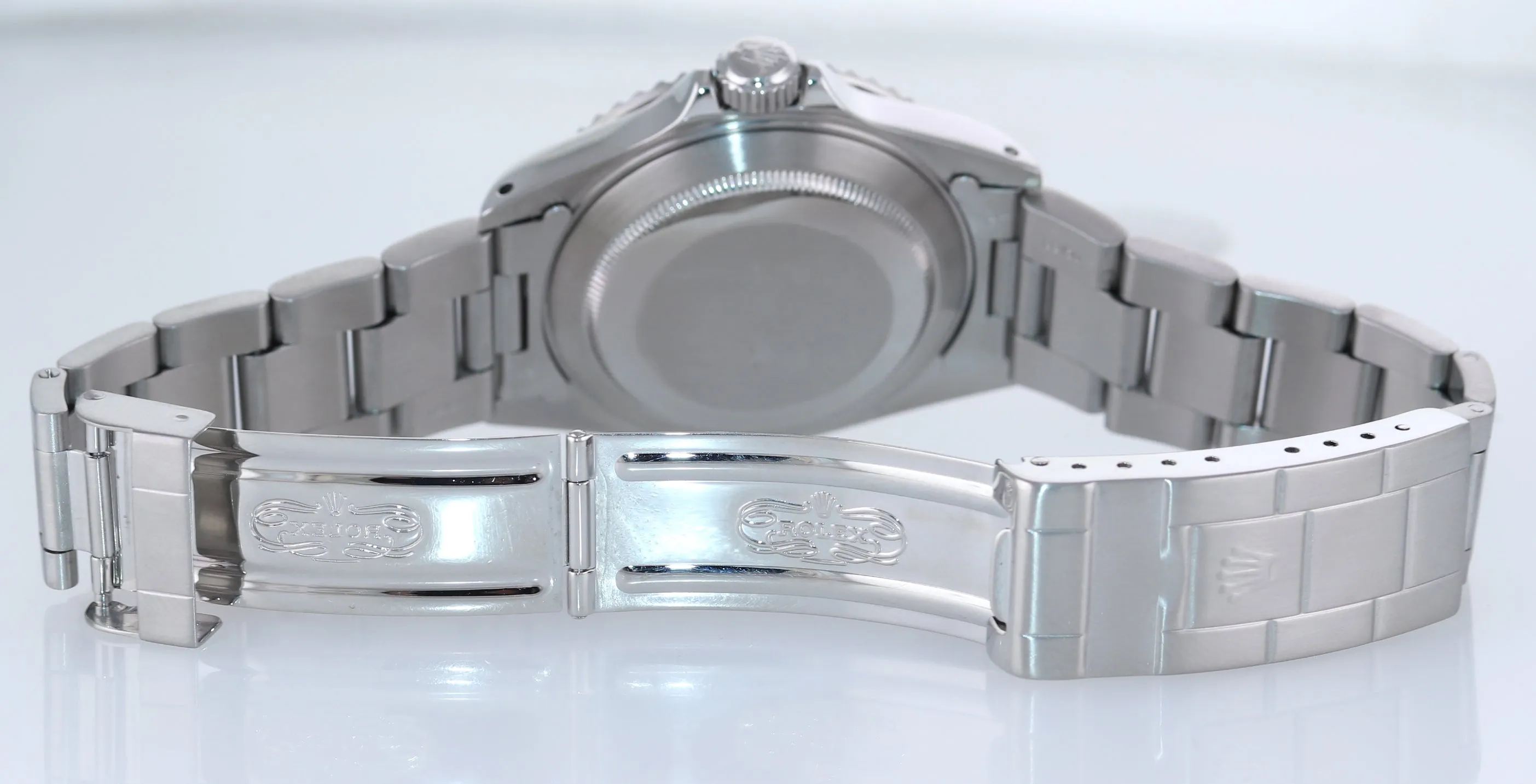 1998 Rolex Submariner No-Date 2 line dial 14060 Steel Black 40mm Watch Box