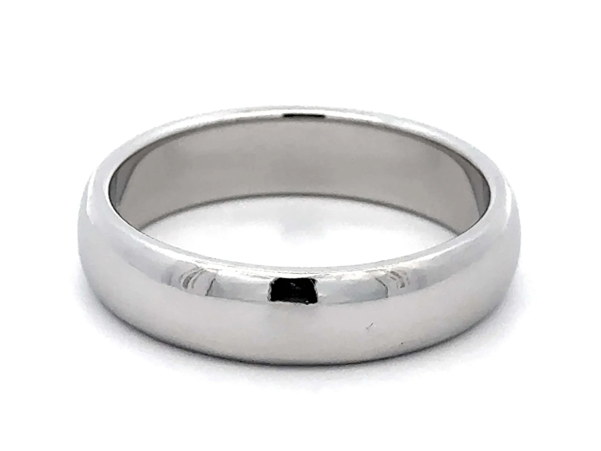 1999 Tiffany & Co. Forever Wedding Band Ring Platinum 6 mm, size 12.75