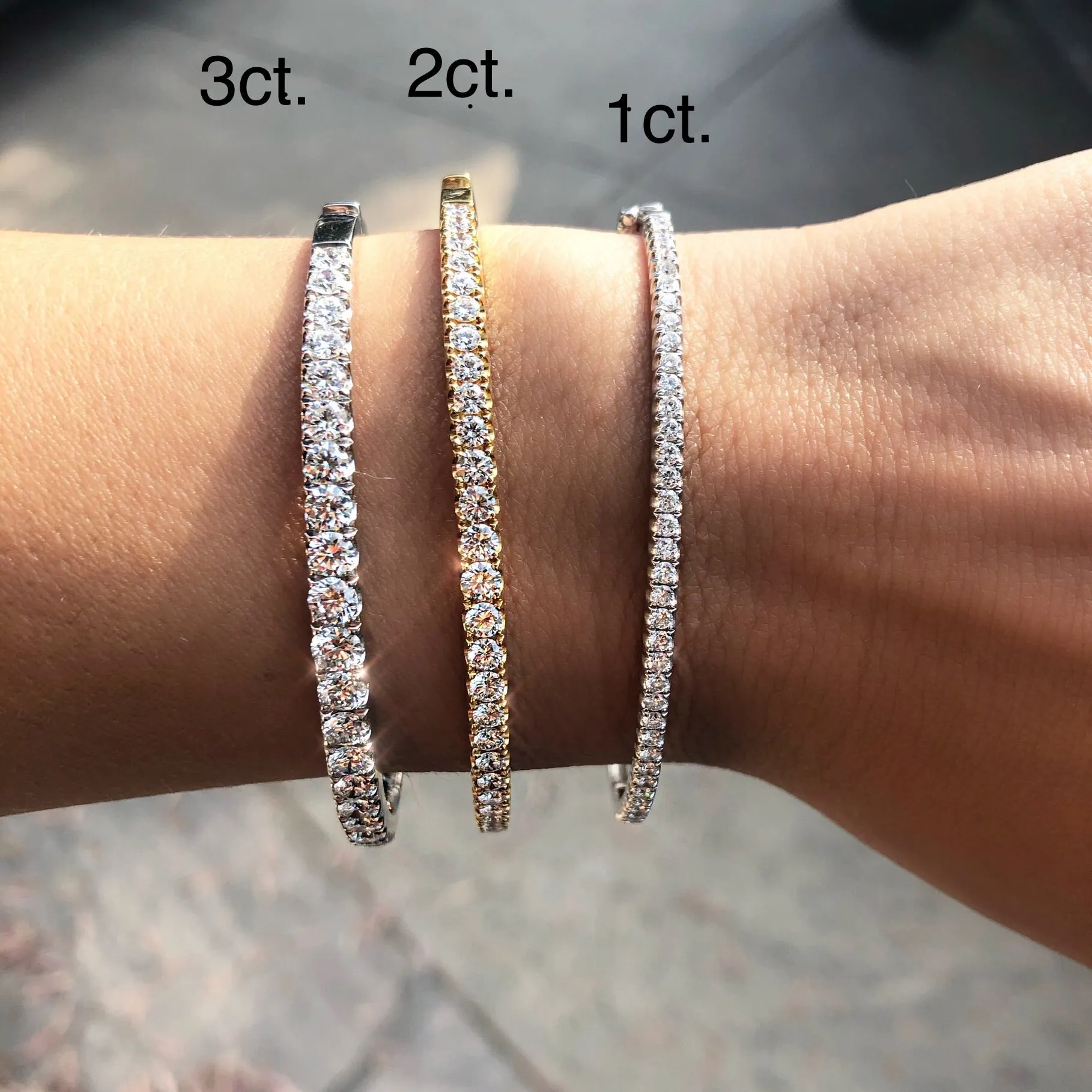 2 Carat Diamond Bangle