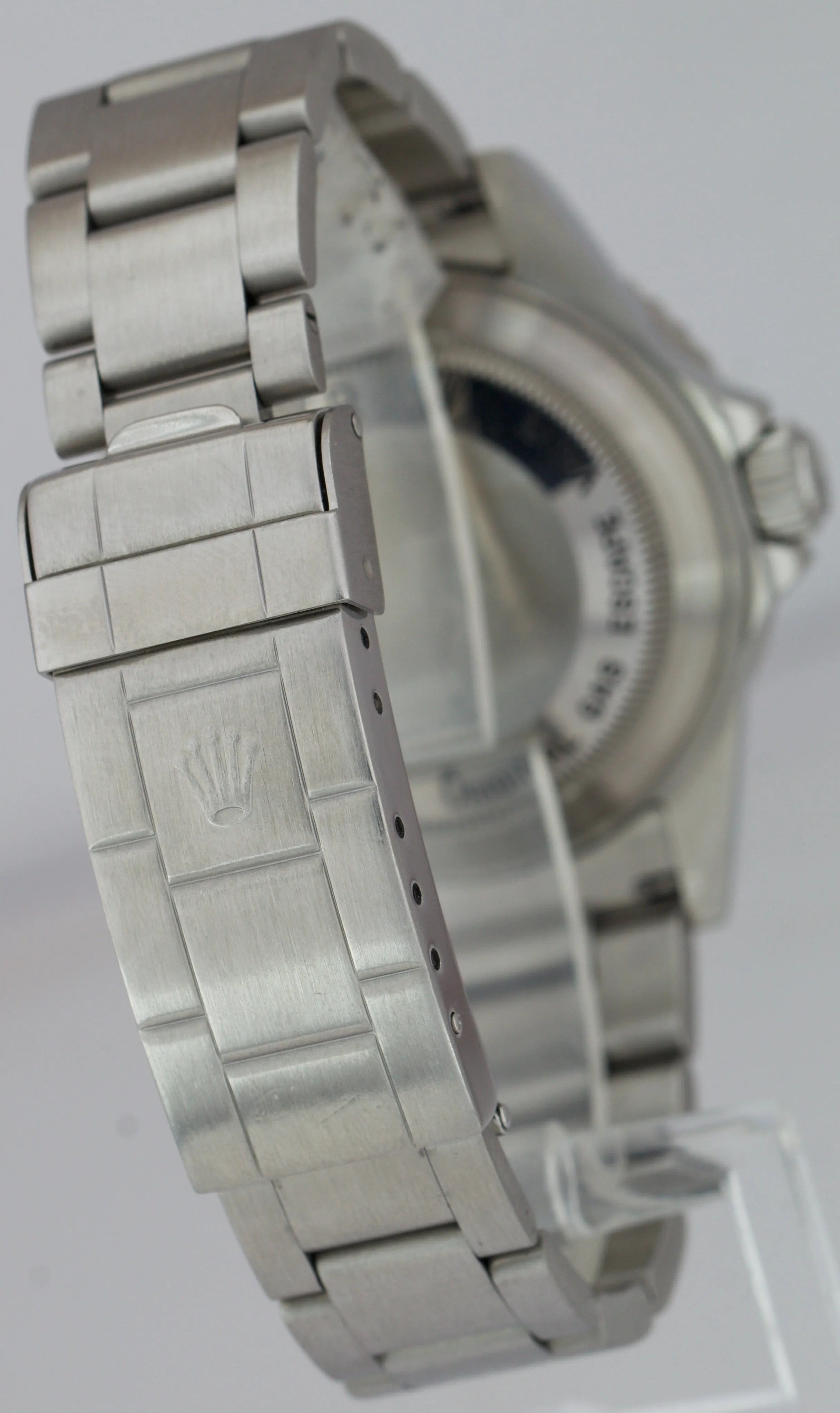 2007 Rolex Sea-Dweller Stainless Steel NO-HOLES CASE 40mm Black Dive Watch 16600