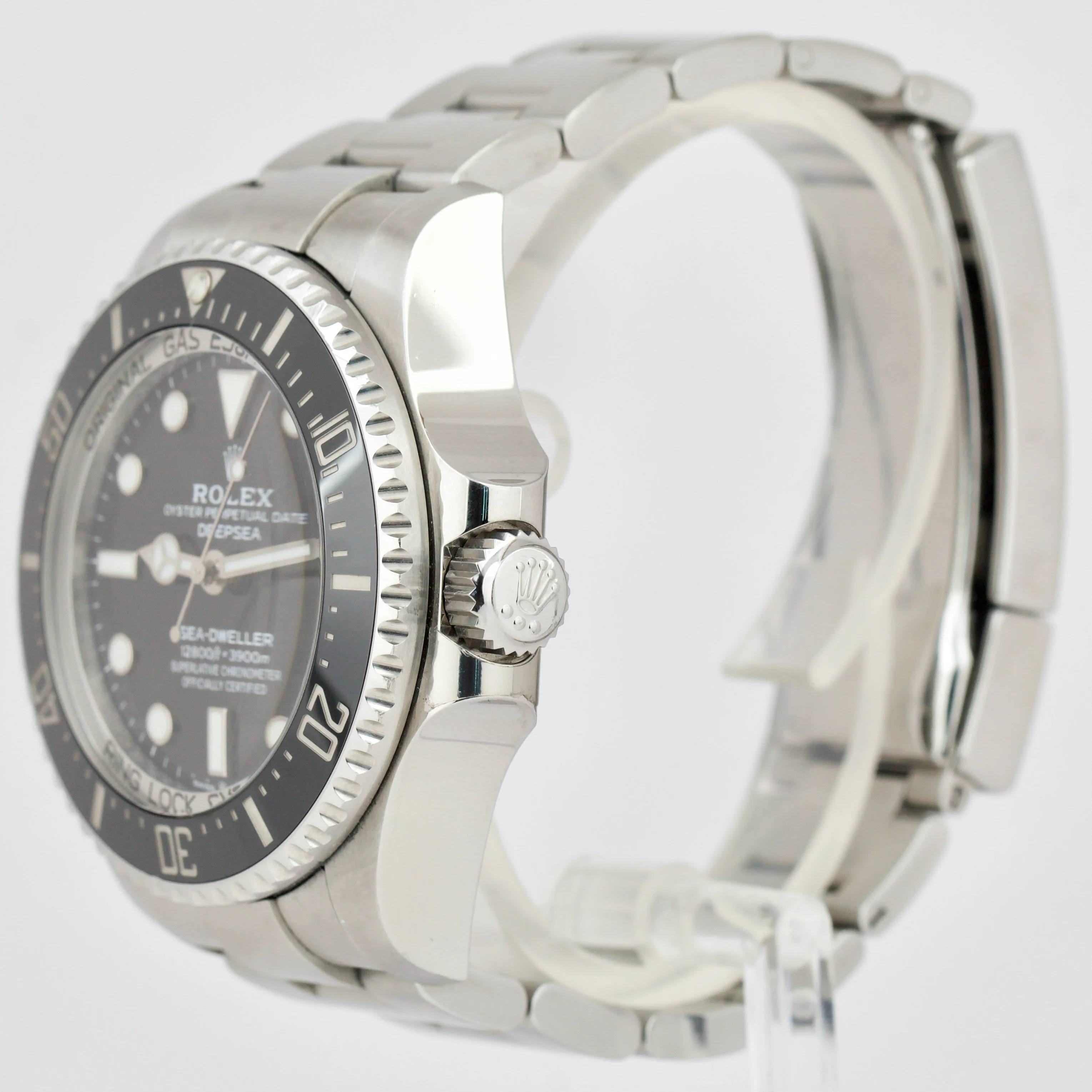 2019 Rolex Sea-Dweller Deepsea Black 44mm Dive Stainless Steel 126660 Watch B&P