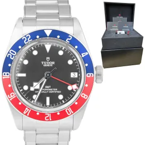 2020 Tudor Black Bay GMT Pepsi 41mm Stainless Steel Black Date Watch 79830RB B P