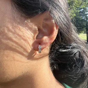 22K Gold Small Hoops