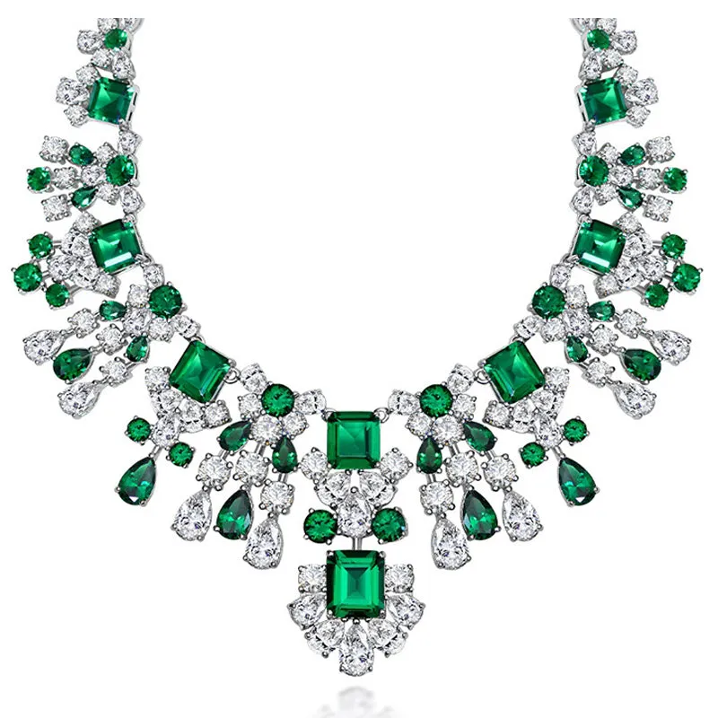 8.5ct Emerald Necklace