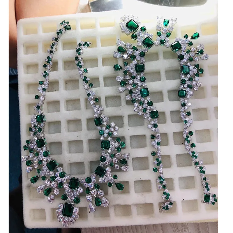 8.5ct Emerald Necklace