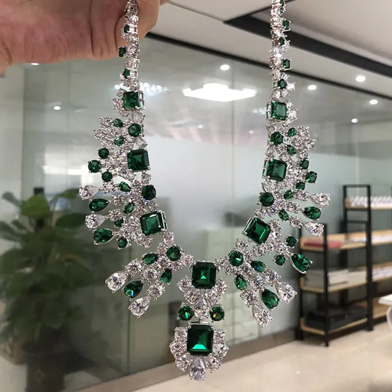 8.5ct Emerald Necklace