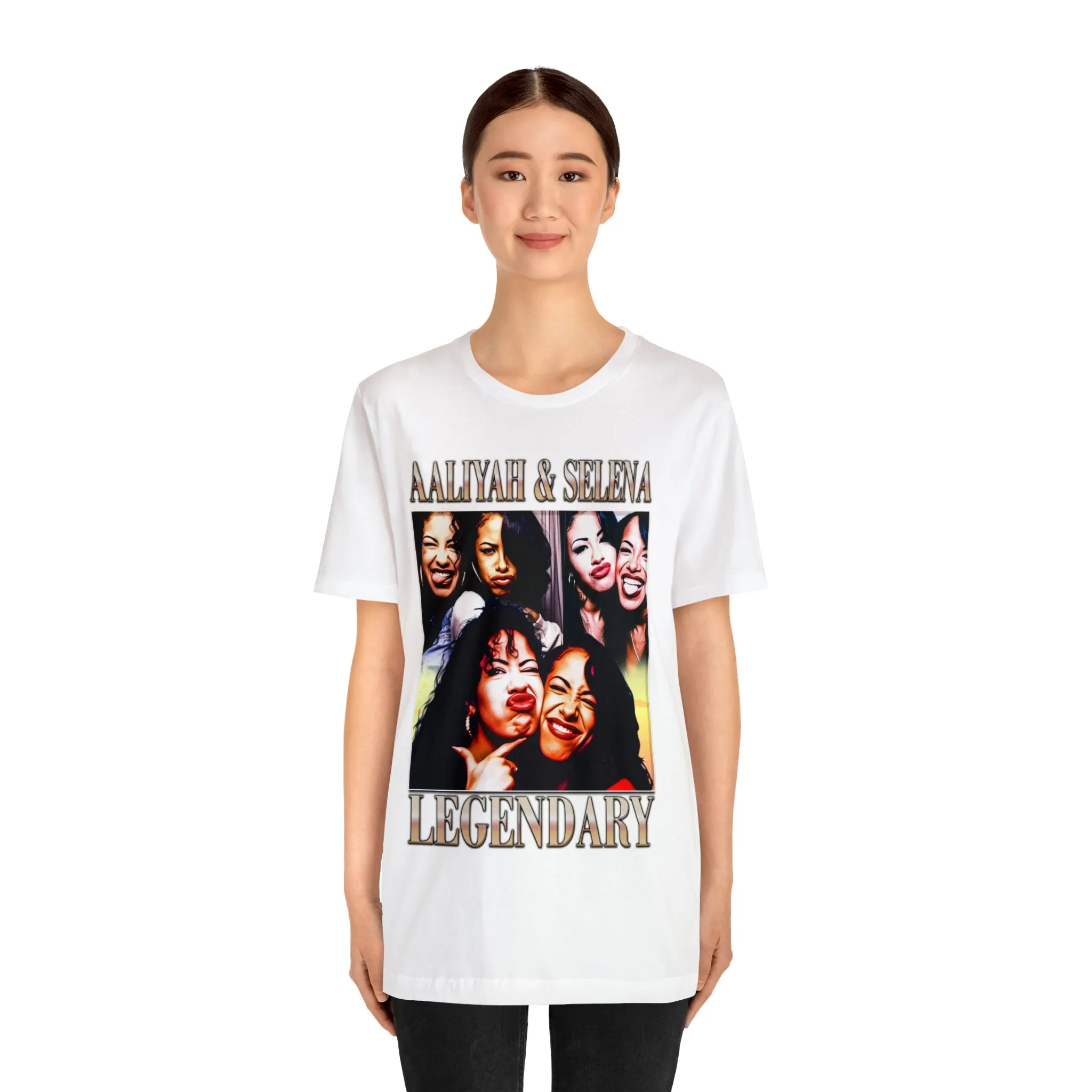 Aaliyah & Selena Unisex Tshirt