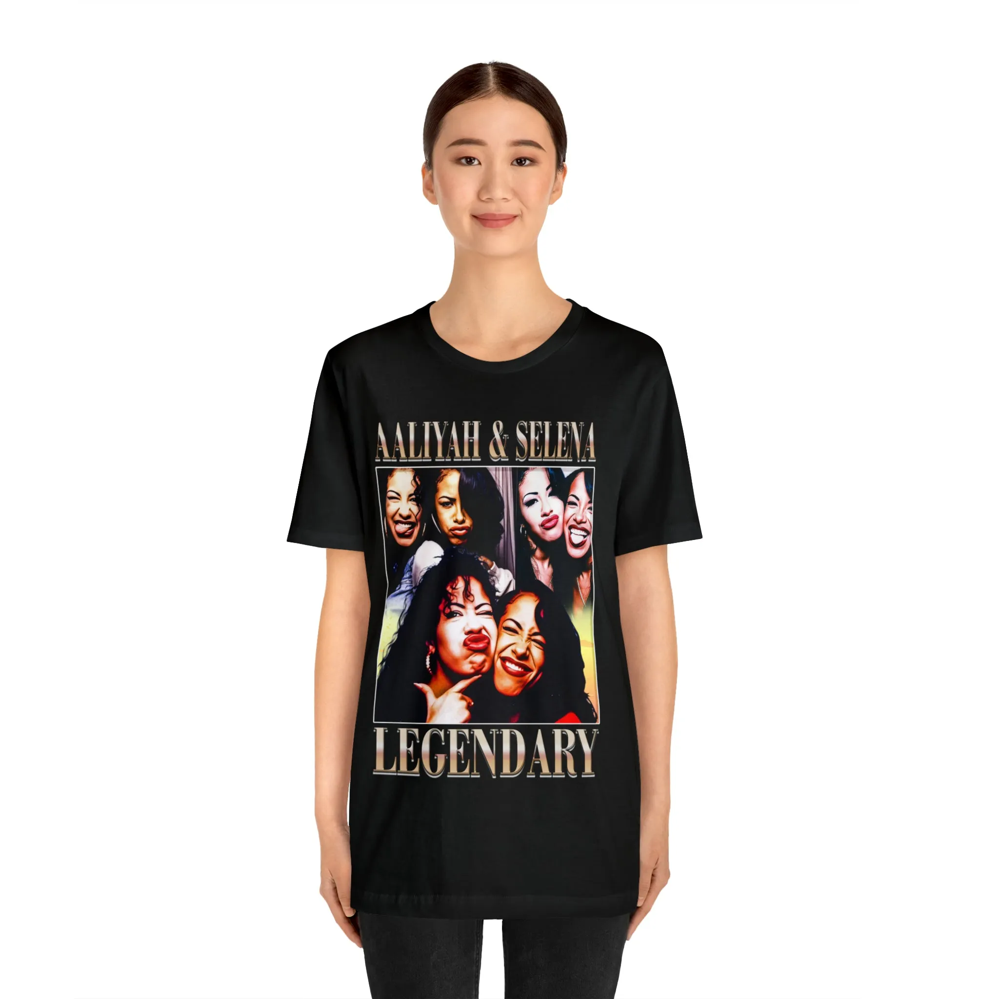 Aaliyah & Selena Unisex Tshirt