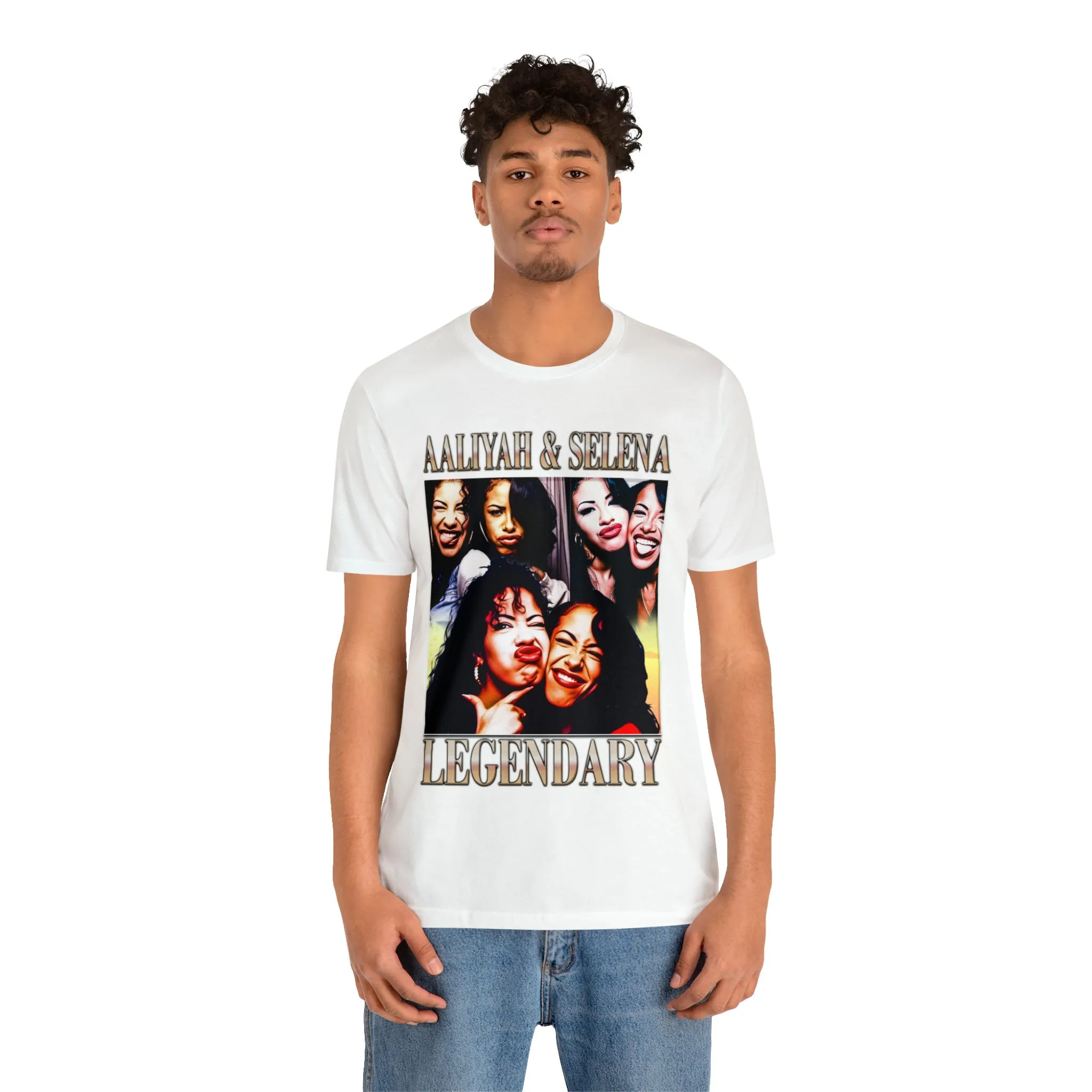 Aaliyah & Selena Unisex Tshirt