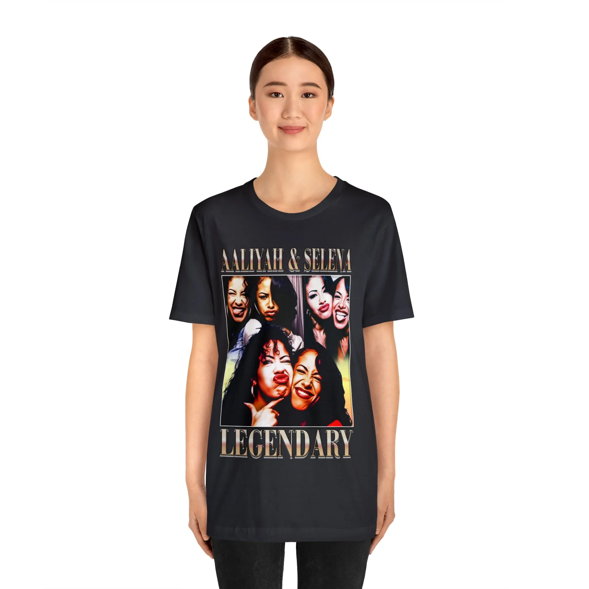 Aaliyah & Selena Unisex Tshirt