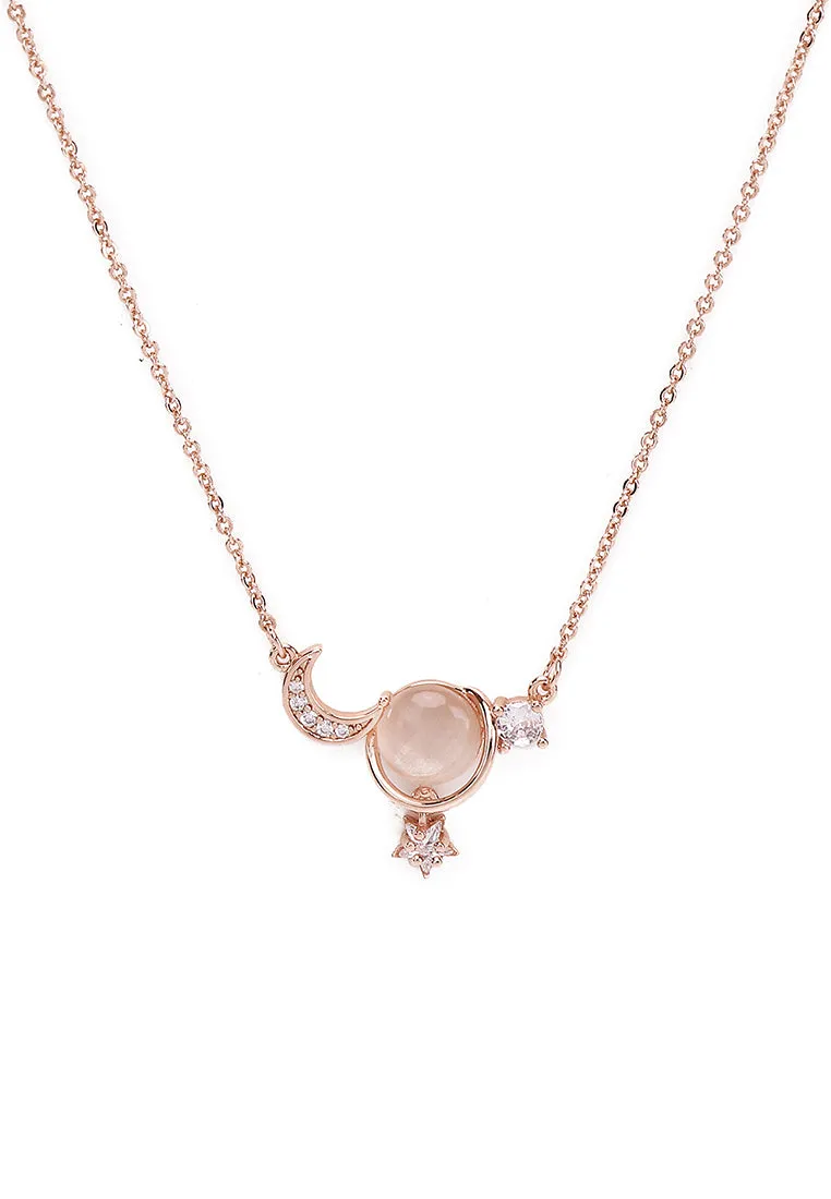 Aireen Rose Gold  Metal  Watch (Salmon)