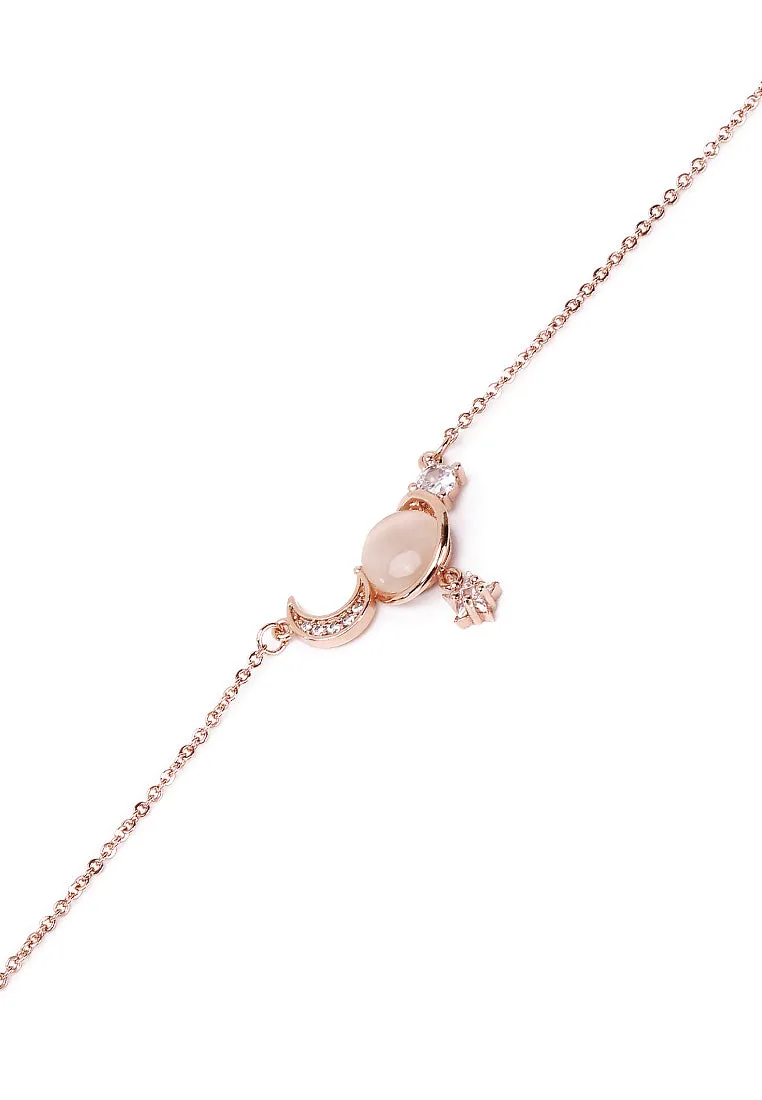 Aireen Rose Gold  Metal  Watch (Salmon)