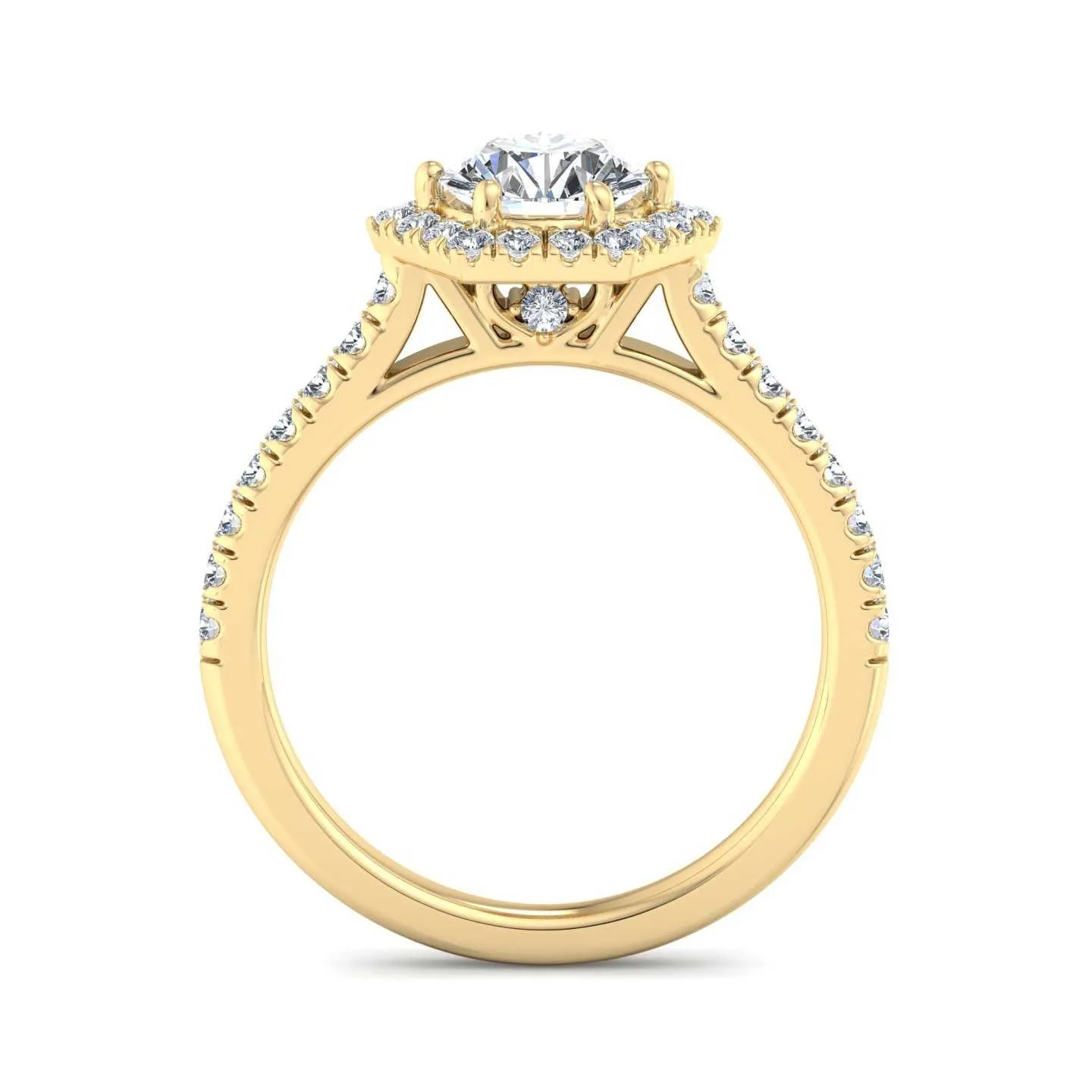 Antonia Engagement Ring – Halo Diamond Brilliance