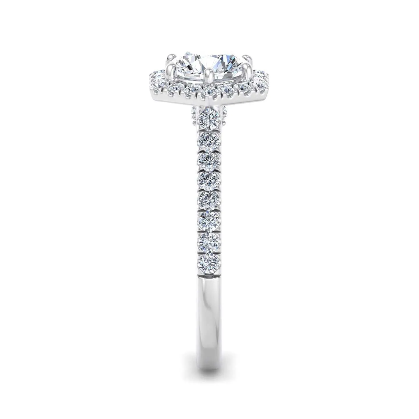 Antonia Engagement Ring – Halo Diamond Brilliance