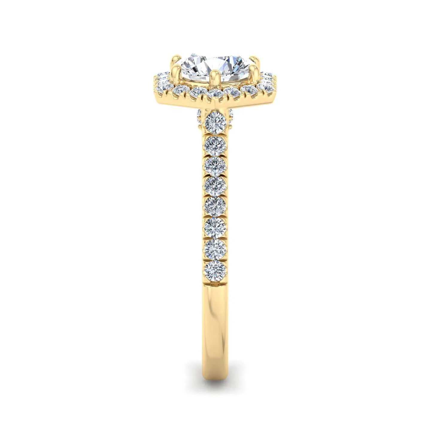 Antonia Engagement Ring – Halo Diamond Brilliance