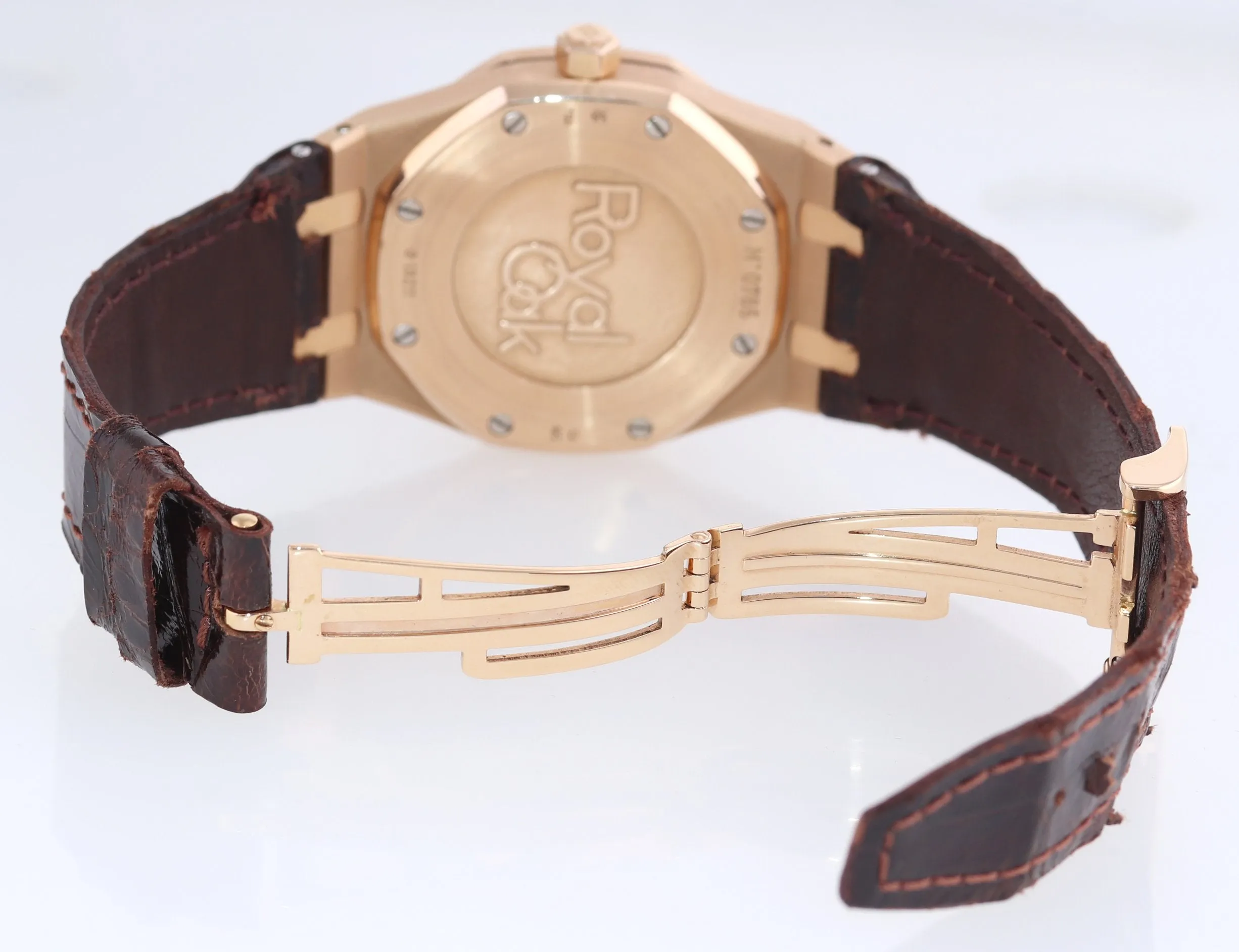Audemars Piguet Royal Oak Dual Time Power Reserve 39mm Black Rose Gold 26120OR