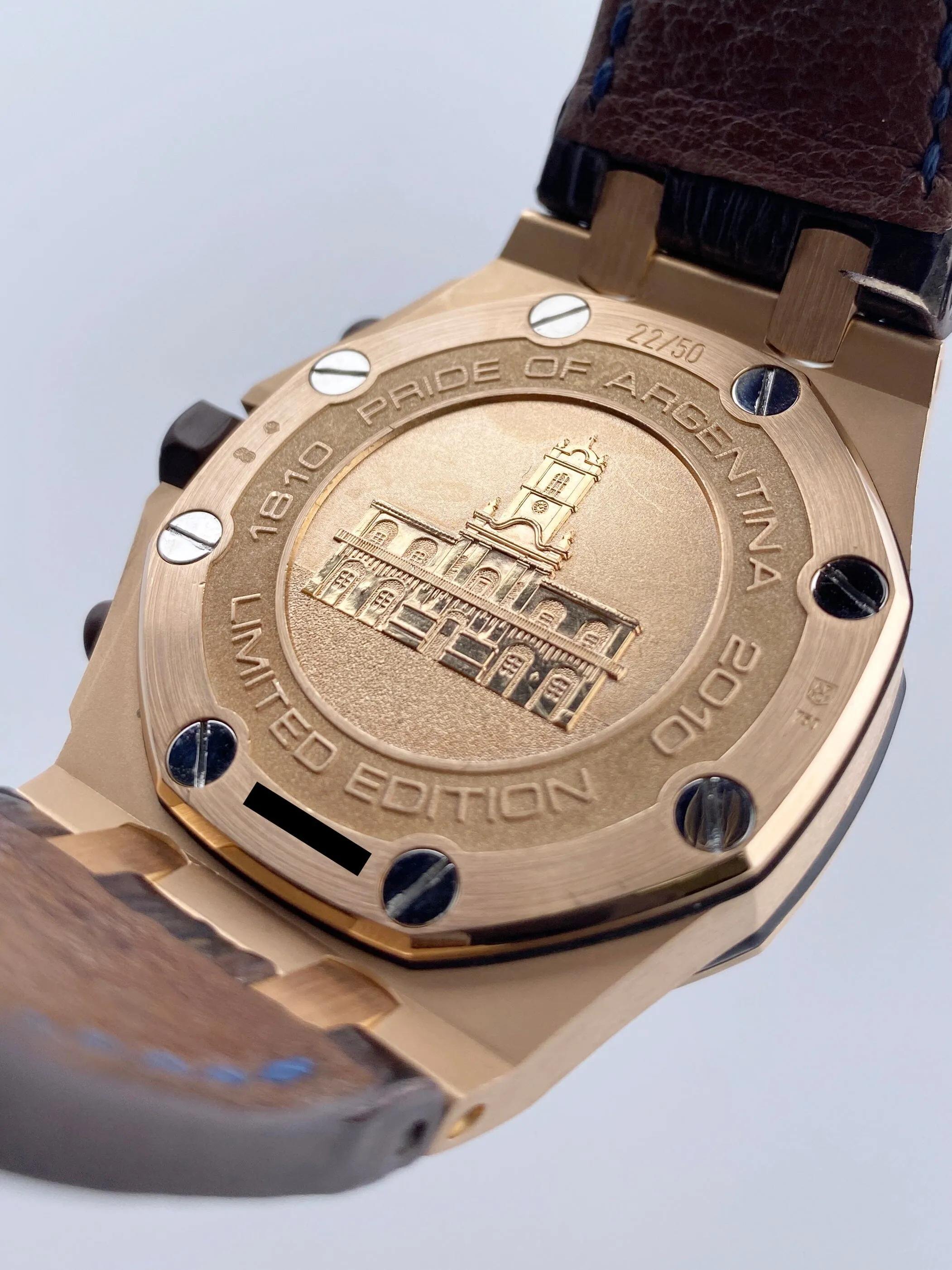 Audemars Piguet Royal Oak Offshore 26365OR Pride of Argentina Mens Watch With Archives