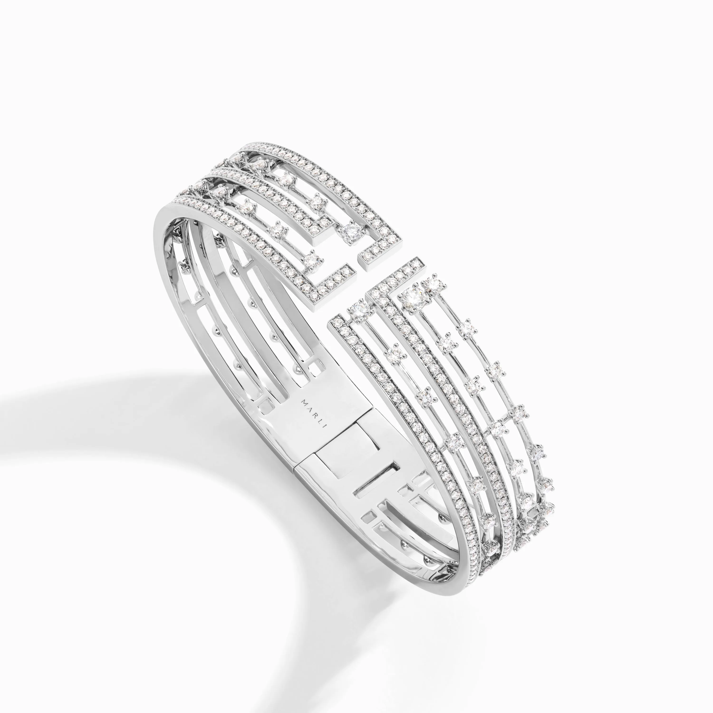 Avenues Statement Hinged Bracelet