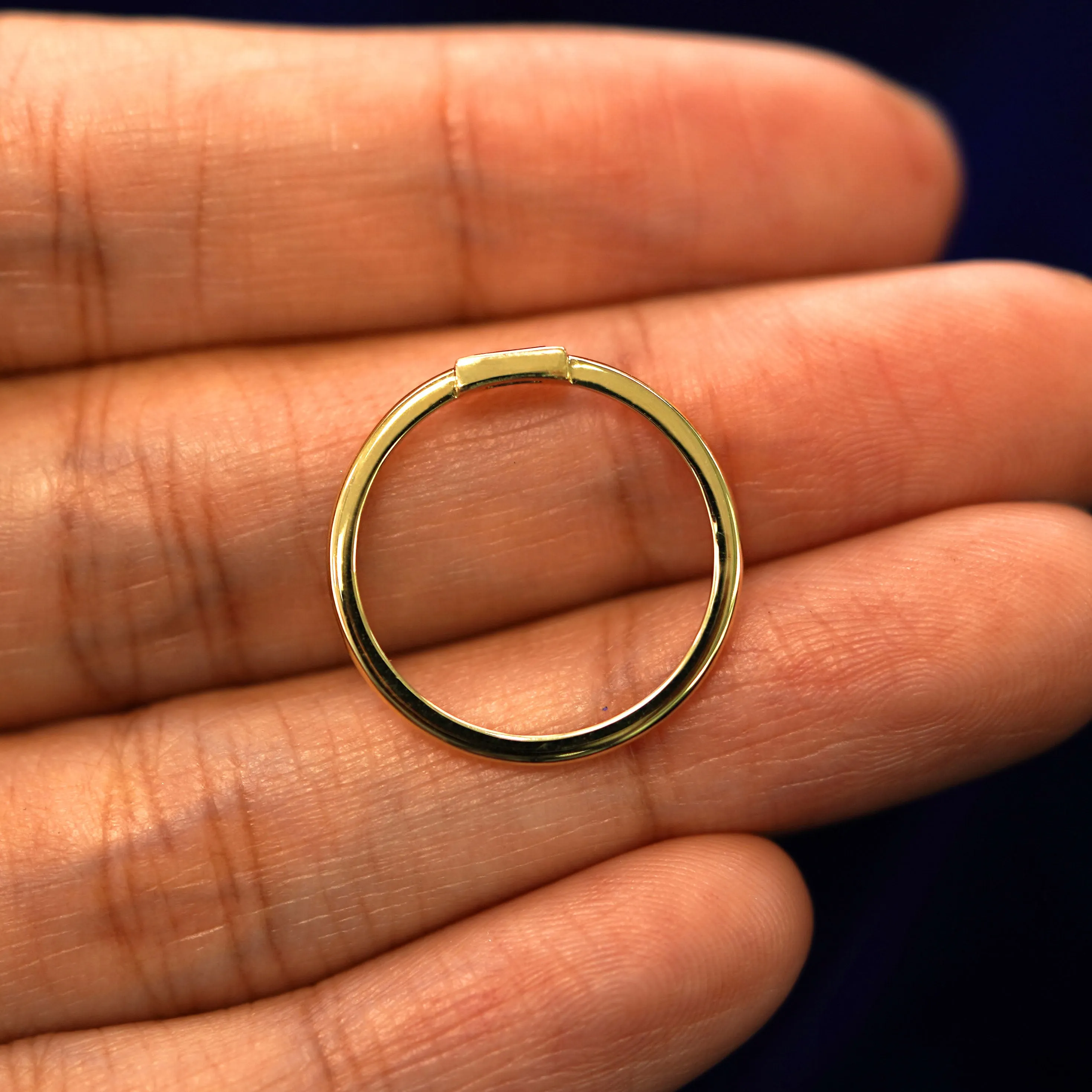Baguette Salt and Pepper Diamond Ring
