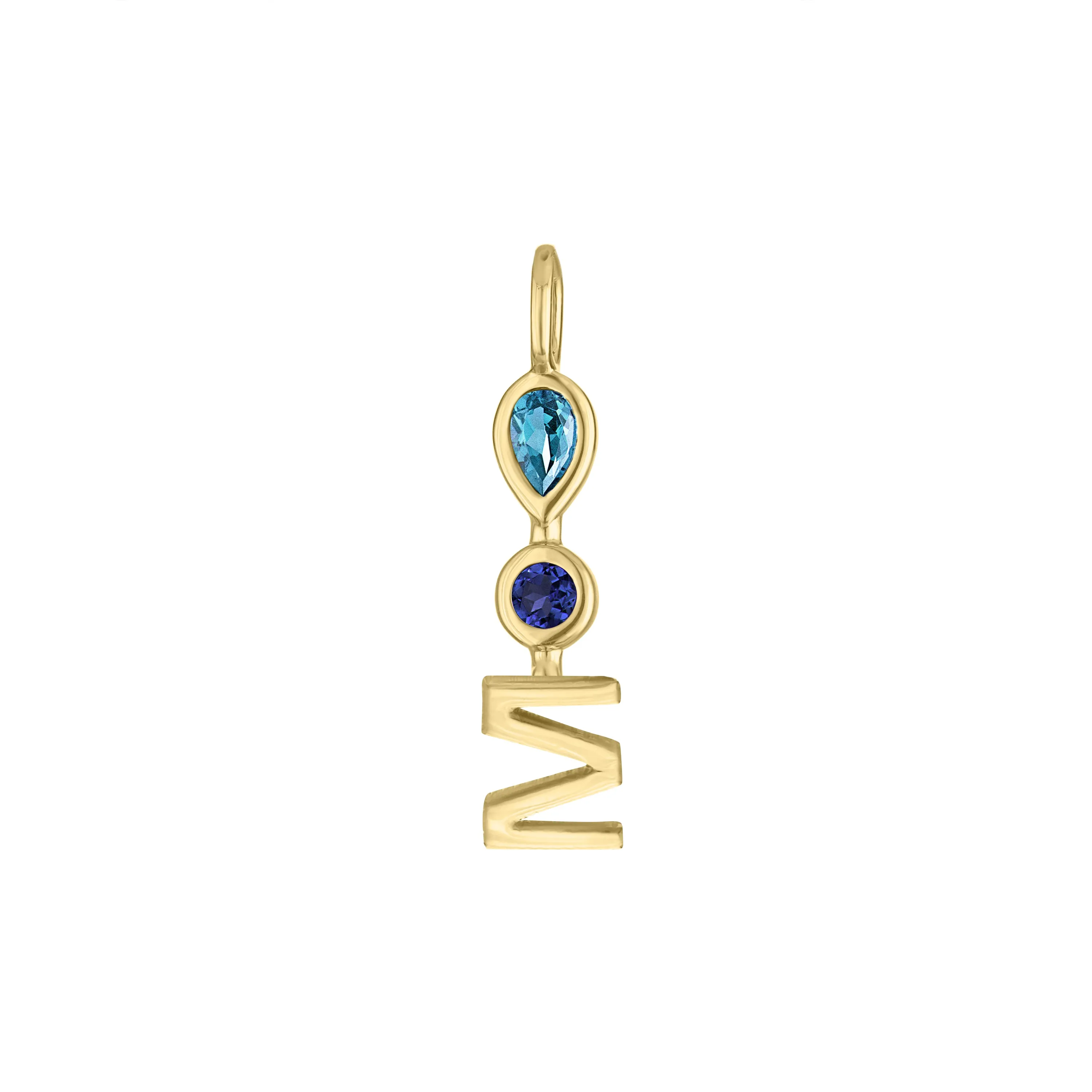 Bailey Initial Charm Necklace