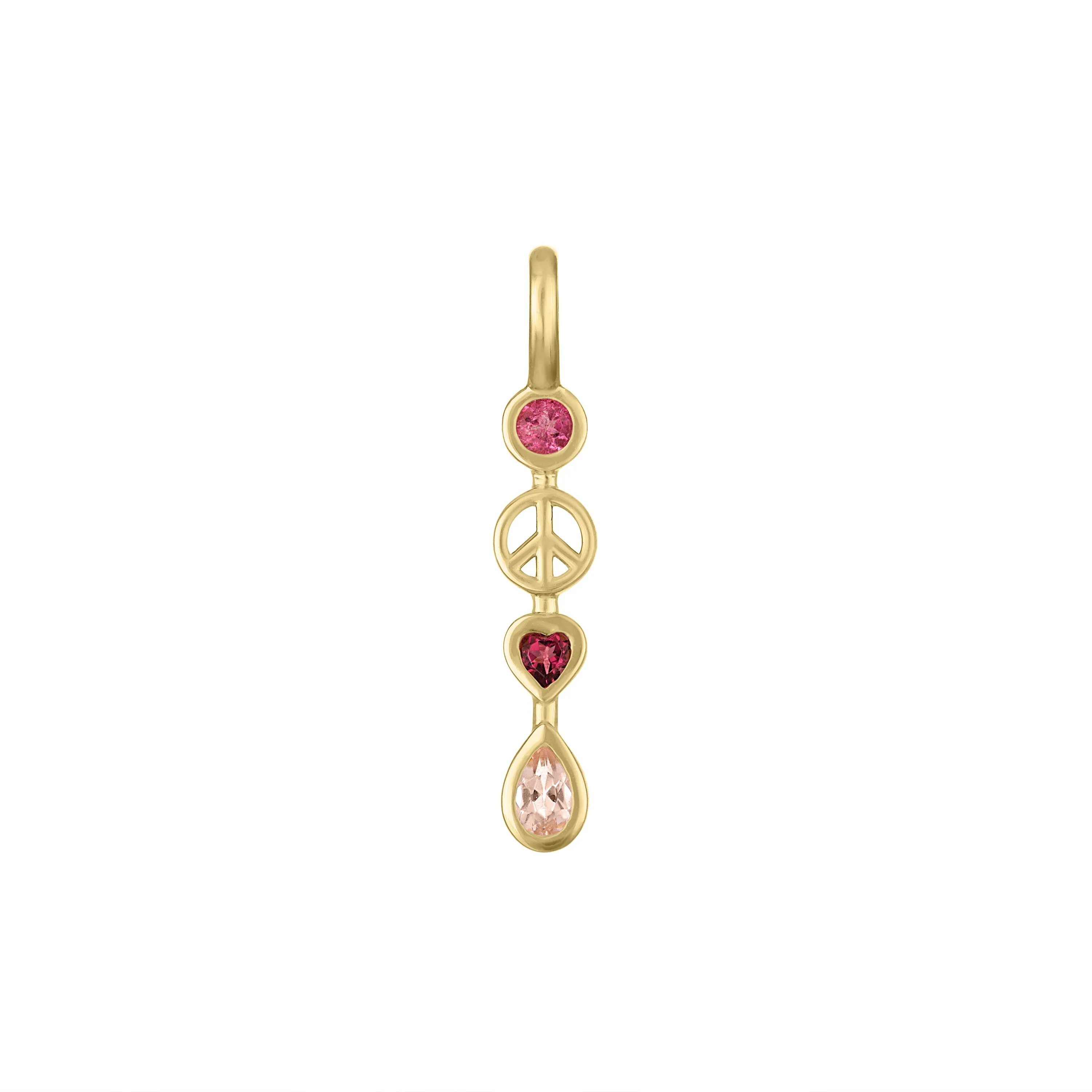 Bailey Peace Charm Necklace