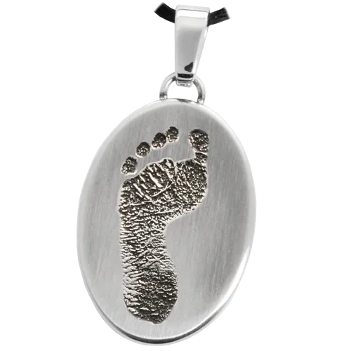 B&B Oval Footprint Pendant