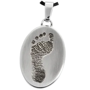 B&B Oval Footprint Pendant