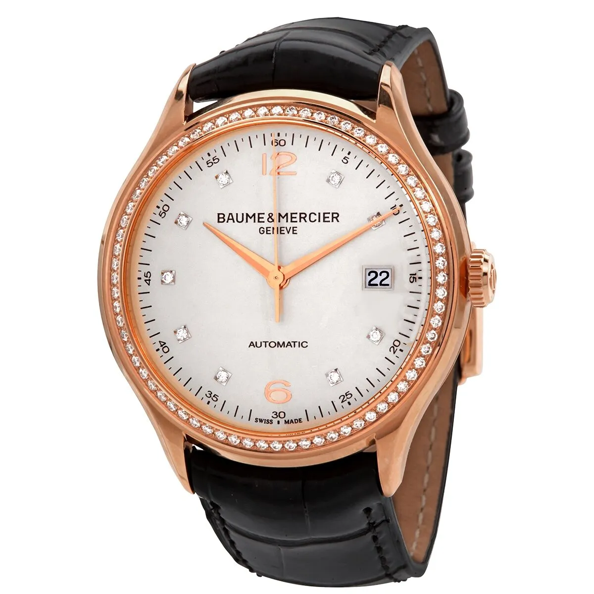 Baume et Mercier Clifton Automatic Silver Dial Men's Watch MO A10194