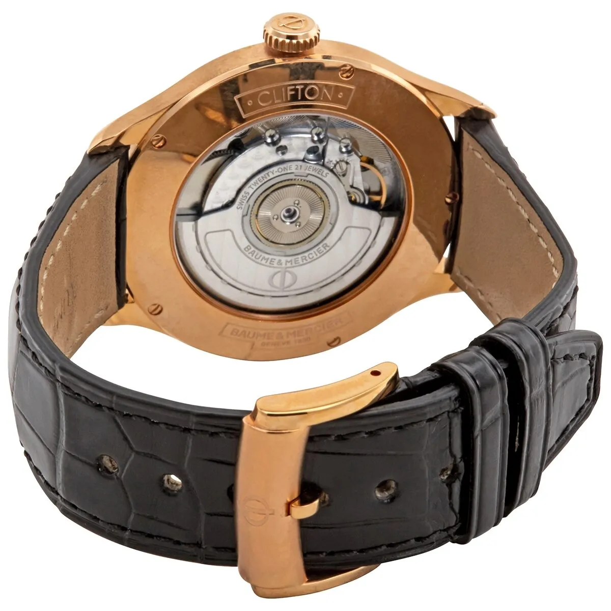 Baume et Mercier Clifton Automatic Silver Dial Men's Watch MO A10194