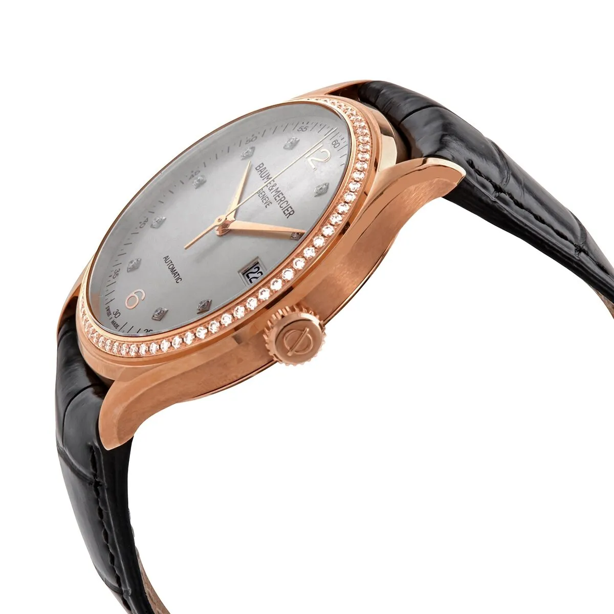 Baume et Mercier Clifton Automatic Silver Dial Men's Watch MO A10194